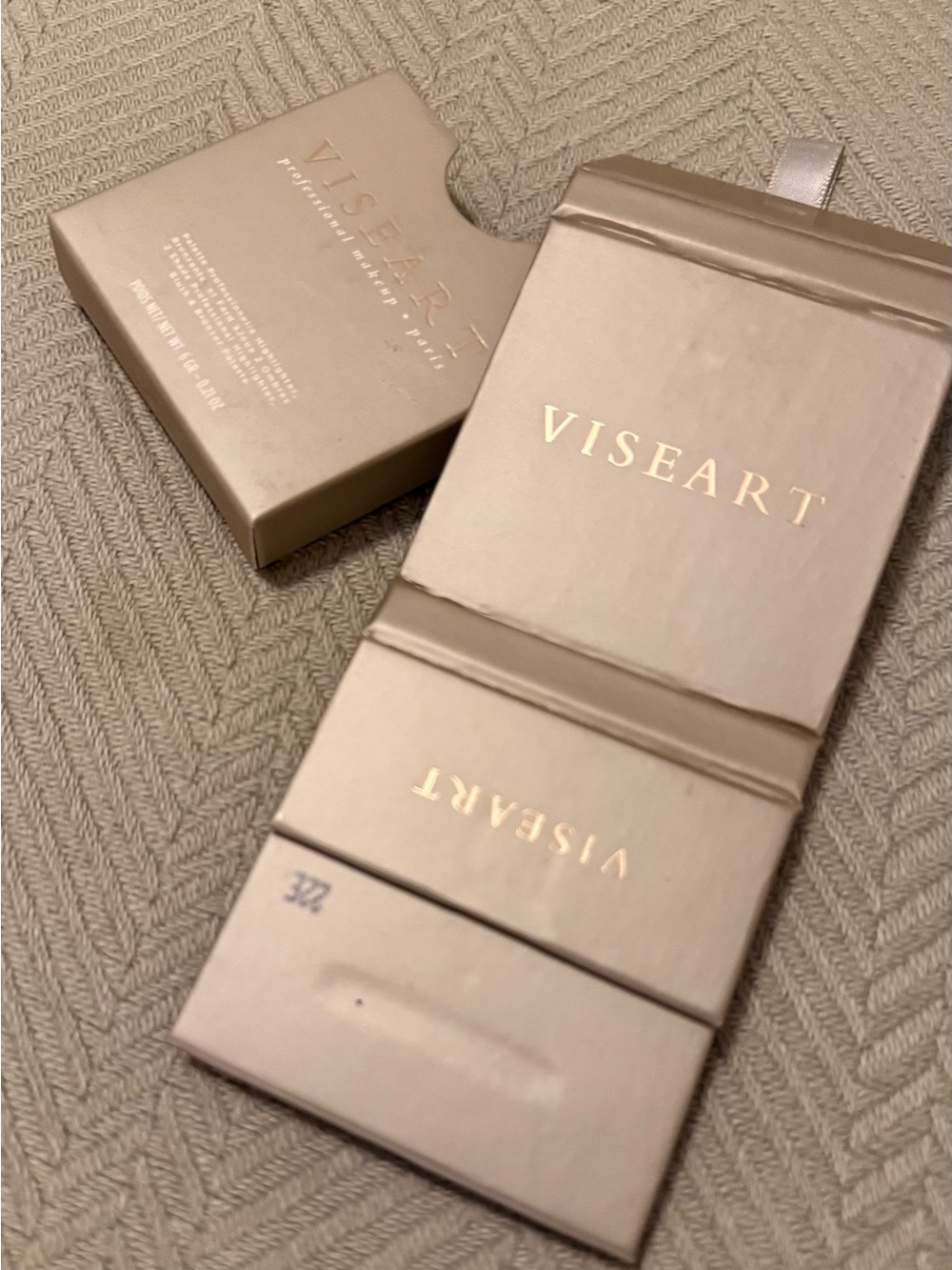 Viseart Blush Palette - Rose Gold and Champagne